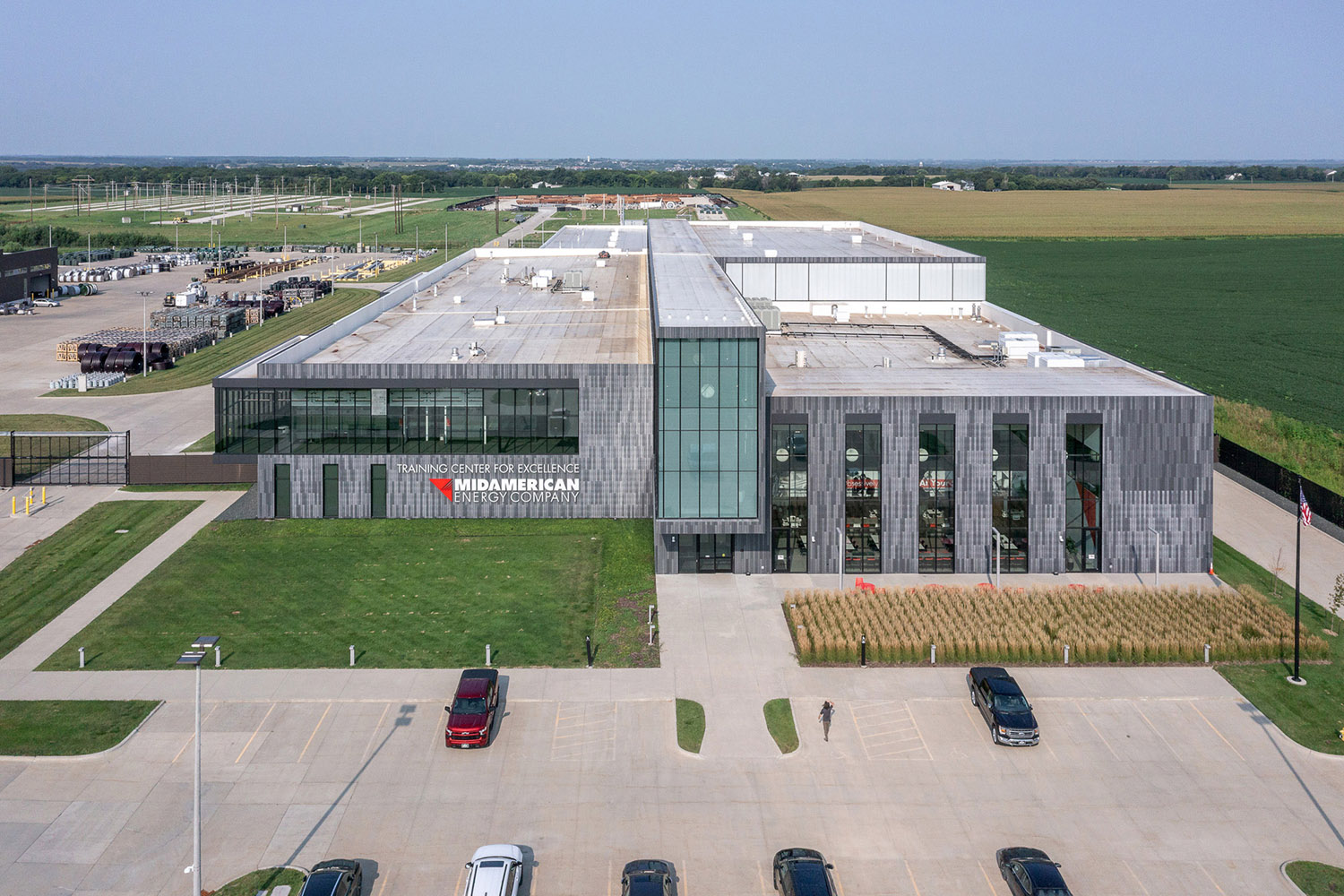 MidAmerican Energy Training Center aerial view